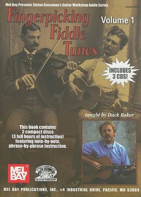 Book cover for Fingerpicking Fiddle Tunes Volume 1