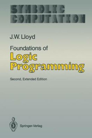 Cover of Foundations of Logic Programming