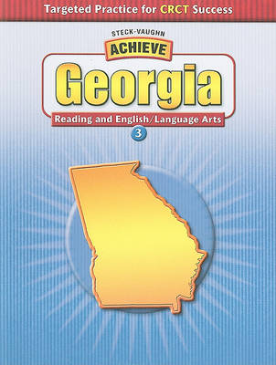 Cover of Achieve Georgia Reading and English/Language Arts, Grade 3