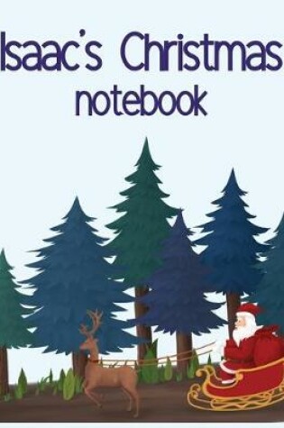 Cover of Isaac's Christmas notebook