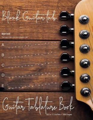 Book cover for Guitar Tablature Book