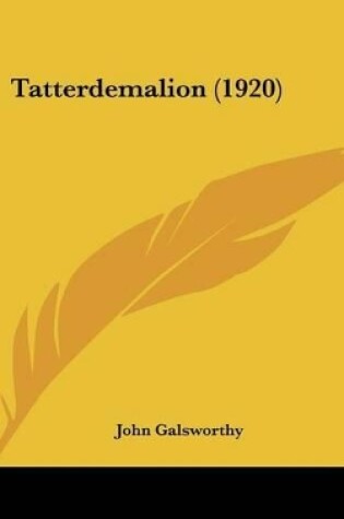 Cover of Tatterdemalion (1920)