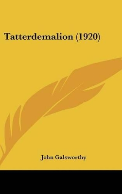 Book cover for Tatterdemalion (1920)