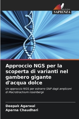 Book cover for Approccio NGS per la scoperta di varianti nel gambero gigante d'acqua dolce