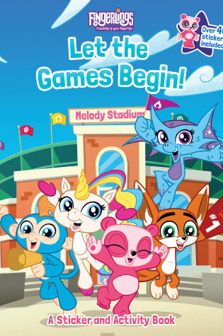 Cover of Let the Games Begin! A Sticker and Activity Book