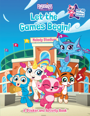 Cover of Let the Games Begin! A Sticker and Activity Book