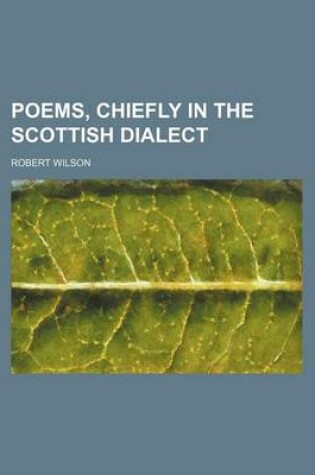 Cover of Poems, Chiefly in the Scottish Dialect