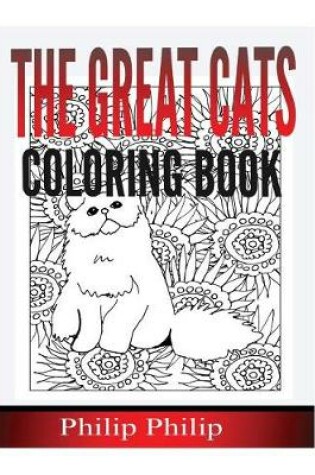 Cover of The Great Cats Coloring Book