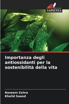 Book cover for Importanza degli antiossidanti per la sostenibilit� della vita