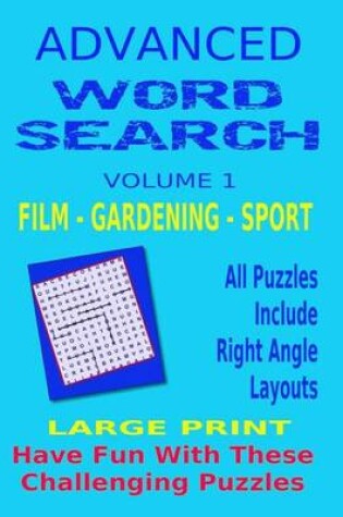 Cover of Advanced Word Search Large Print