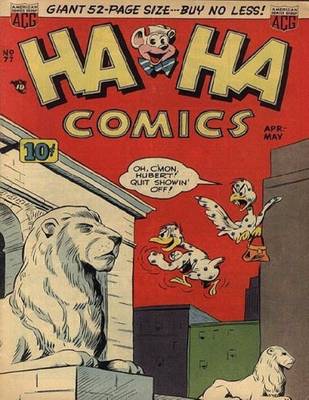 Book cover for Ha Ha Comics Number 77 Humor Comic Book