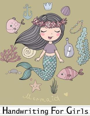 Book cover for Handwriting for Girls Mermaid