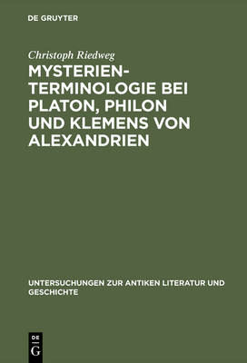 Book cover for Mysterienterminologie bei Platon, Philon und Klemens von Alexandrien