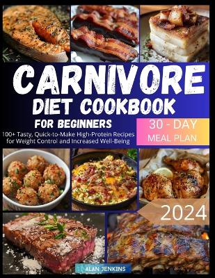 Book cover for Carnivore Diet Cookbook for Beginners