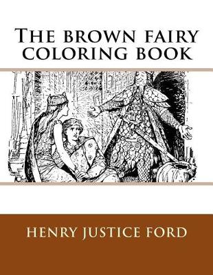 Book cover for The brown fairy coloring book