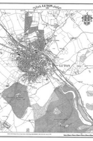 Cover of Luton 1899 Heritage Cartography Victorian Town Map