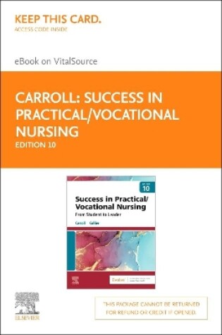 Cover of Success in Practical/Vocational Nursing - Elsevier eBook on Vitalsource (Retail Access Card)