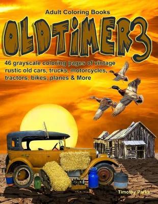 Book cover for Adult Coloring Books Oldtimer 3