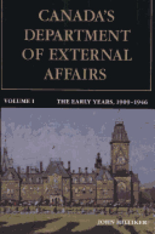 Cover of Canada's Department of External Affairs, Volume 1