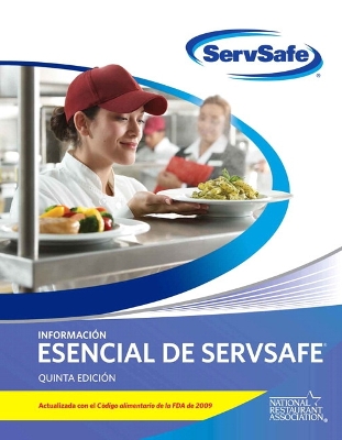 Book cover for ServSafe Essentials Spanish 5th Edition, Updated with 2009 FDA Food Code