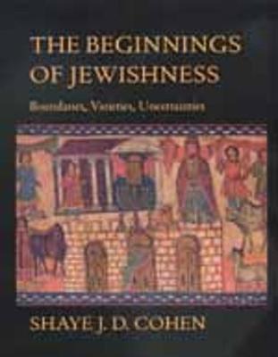 Cover of The Beginnings of Jewishness