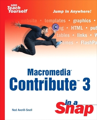 Cover of Macromedia Contribute 3 in a Snap