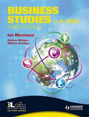 Book cover for Business Studies for A Level