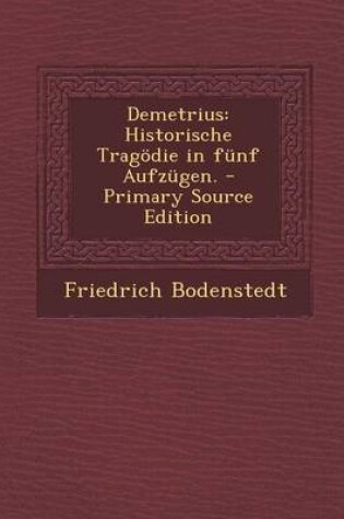 Cover of Demetrius