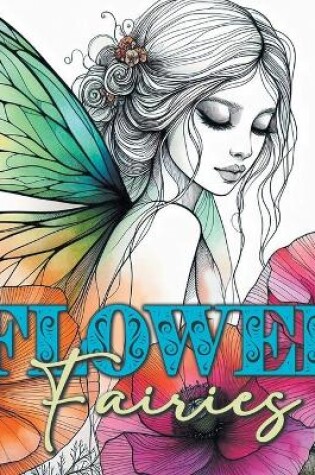 Cover of Flower Fairies Coloring Book for Adults