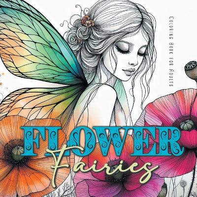 Book cover for Flower Fairies Coloring Book for Adults