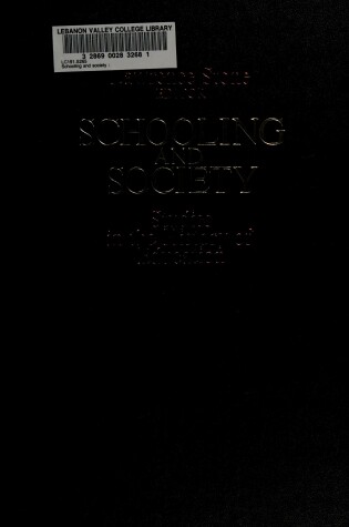 Cover of Schooling and Society