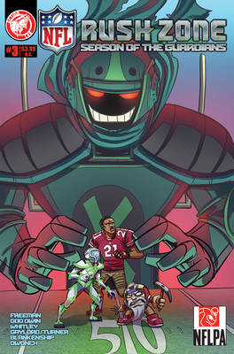 Book cover for NFL Rush Zone; Season of the Guardians #3