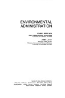 Book cover for Environmental Administration