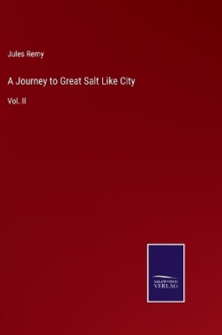 Cover of A Journey to Great Salt Like City