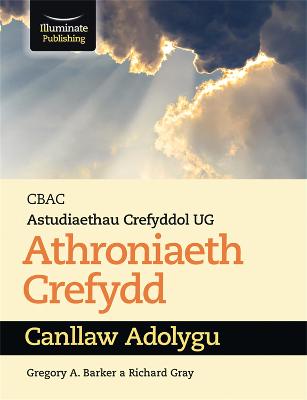Book cover for CBAC Astudiaethau Crefyddol UG Athroniaeth Crefydd Cannllaw Adolygu