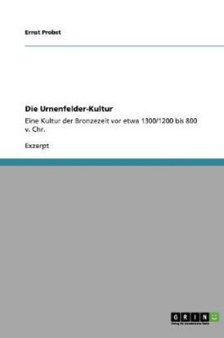 Cover of Die Urnenfelder-Kultur