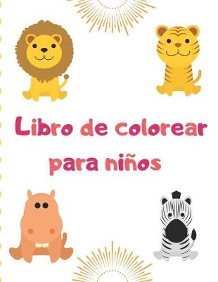 Book cover for Libro de colorear para niños
