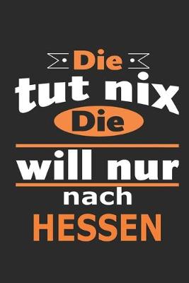 Book cover for Die tut nix Die will nur nach Hessen