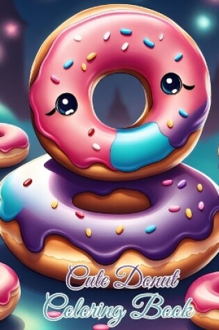 Cover of Cute Donut Coloring Book