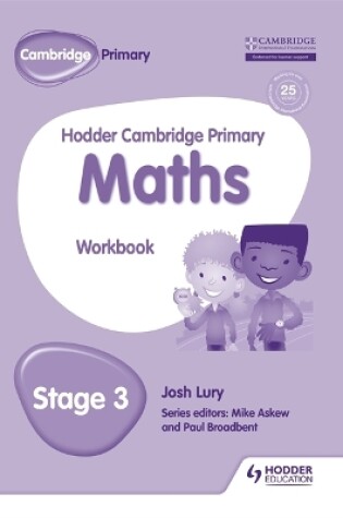Cover of Hodder Cambridge Primary Maths Workbook 3