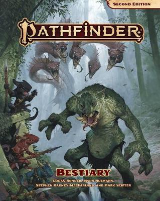 Book cover for Pathfinder Bestiary (P2)