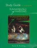 Book cover for Study Guide for Fundamentals of Investing