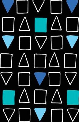 Cover of Journal Notebook Geometric Fun Blue