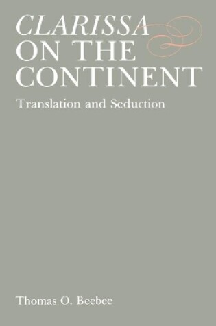 Cover of Clarissa on the Continent