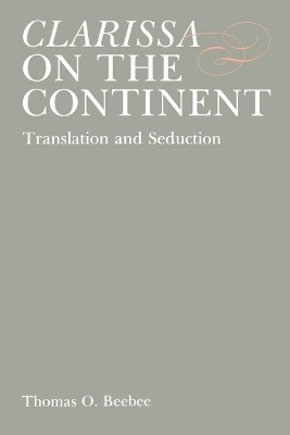 Book cover for Clarissa on the Continent