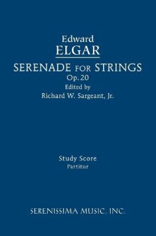 Cover of Serenade for Strings, Op.20