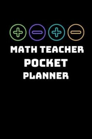 Cover of Math Teacher Pocket Planner