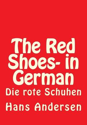 Book cover for The Red Shoes- in German