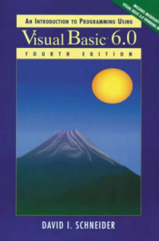 Cover of An Introduction to Programming with Visual Basic 6.0