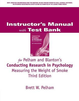 Book cover for Im/TB Conduct Res in Psy 3e